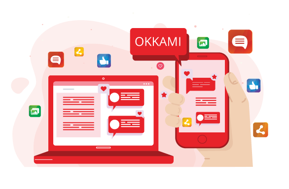 OKKAMI Live Chat and Unified Messaging